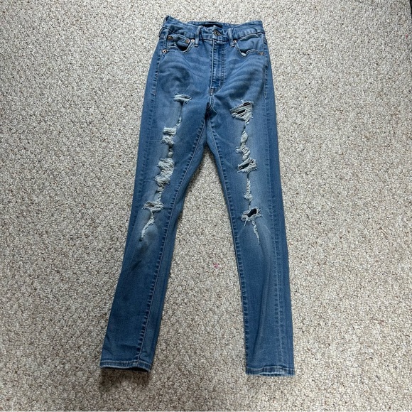 Jean Aeropostale Benton Homme - Délavé Et Distressed - Taille 31 X 30 - Occasion Très Bon État